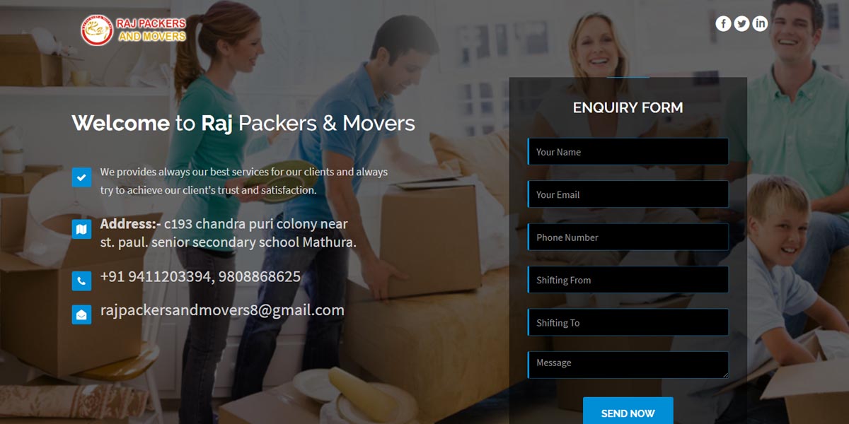 Raj Packer and Mover